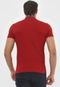 Camisa Polo Lacoste Slim Logo Vermelha - Marca Lacoste