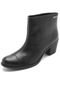 Bota Couro Dumond Lisa Preta - Marca Dumond