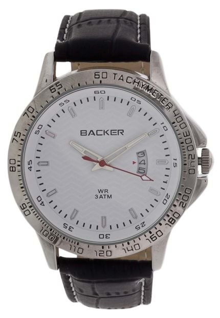 Relógio Backer 3182222M Preto - Marca Backer