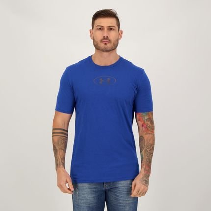 Camiseta Under Armour Only Way Is Through Azul - Marca Under Armour