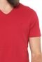 Camiseta Aramis Regular Fit Lisa Vermelha - Marca Aramis
