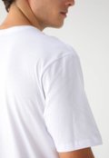 Camiseta John John Reta Logo Branca - Marca John John