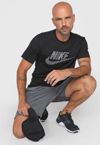 Camiseta Nike Sportswear Nsw Pack 1 Preta