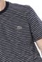 Camiseta Lacoste Listrada Azul-marinho - Marca Lacoste