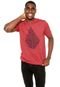 Camiseta Volcom Leaf Stone Vermelho - Marca Volcom