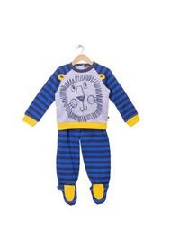 Pijama Franela Bebé Niño Azul  Pillin