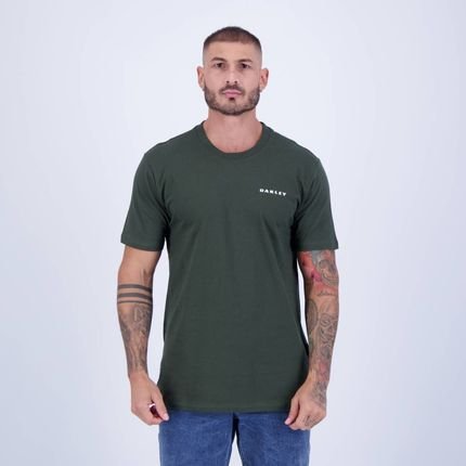 Camiseta Oakley Bark Verde - Marca Oakley