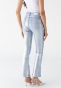 Calça Sawary Bootcut Metalizada Prata - Marca Sawary