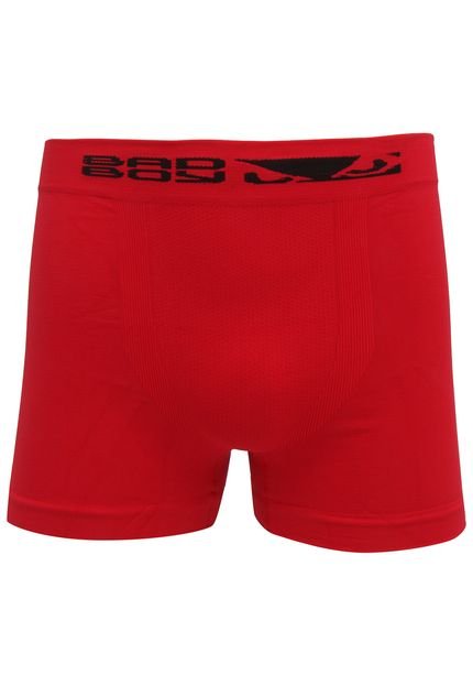 Cueca Bad Boy Boxer Sem Costura Vermelha - Marca Bad Boy