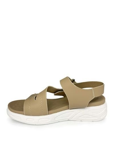 SANDALIAS MUJER MARCA VIA SPRING BEIGE