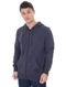 Moletom Calvin Klein Jeans Masculino Hoodie Full-Zip Patch Reissue Azul Marinho - Marca Calvin Klein