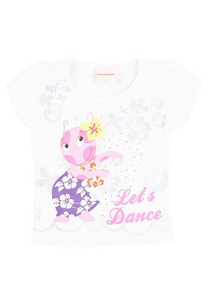 Camiseta Fakini Lets Dance Branca - Marca Fakini