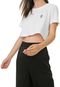 Blusa Cropped Calvin Klein Jeans Logo Branca - Marca Calvin Klein Jeans