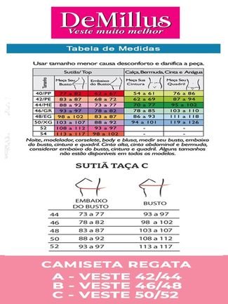 Kit com 3 Calcinhas Alta Safira Demillus 57330 Azul Marinho