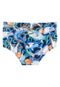 Sunga Tubarão em Malha Sublimada FPS  50 Quimby Azul Marinho - Marca Quimby