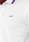 Camisa Polo Colcci Reta Frisos Branca - Marca Colcci