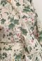 Camisa Cruise Floral Bege - Marca Cruise