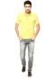 Camisa Polo Calvin Klein Basic Amarela - Marca Calvin Klein Jeans