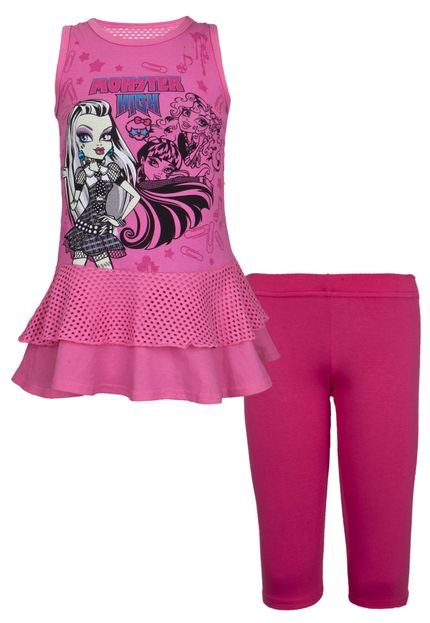 Conjunto Malwee Monster High Rosa - Marca Malwee