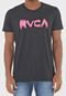 Camiseta RVCA Blurs Preta - Marca RVCA