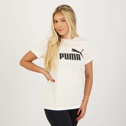 Camiseta Puma ESS Logo Feminina Branca - Marca Puma
