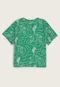 Camiseta Fabula Peixes Verde - Marca Fabula