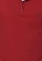 Camisa Polo Manga Curta  Aleatory Basic Vermelha - Marca Aleatory