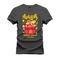 Camiseta Plus Size Estampada Unissex Macia Confortável Premium Tigrinho Rouba seu Money - Grafite - Marca Nexstar