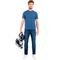 Camiseta Aramis Move Basic In24 Azul Indigo Masculino - Marca Aramis