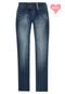 Calça Jeans Sawary Skinny Flower Azul Infantil - Marca Sawary