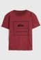 Camiseta Quiksilver Infantil Simple Track Vermelha - Marca Quiksilver