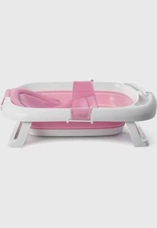 Banheira Dobrável Comfy & Safe Pink Safety 1st