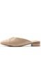 Mule Comfortflex Croco Nude - Marca Comfortflex