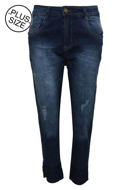 Calça Jeans Mix Jeans Slim Pespontos Azul - Marca Mix Jeans