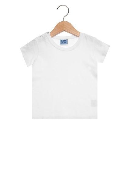 Camiseta Manga Curta DDK Basic  Infantil Branca - Marca DDK