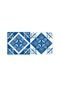 Azulejo Decorativo Grudado Mix Portugal Azul Kit com 32 peças Único - Marca Grudado
