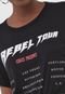 Camiseta Colcci Rebel Tour Preta - Marca Colcci