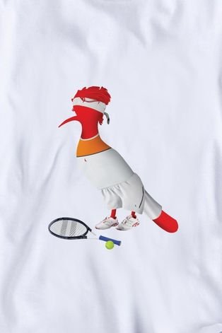 Camiseta Infantil Pica Pau Jogador Tenis Reserva Mini