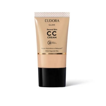 CC Cream Eudora Glam Second Skin Cor 10 - Marca Eudora