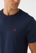 Camiseta Dudalina Reta Logo Azul-Marinho - Marca Dudalina