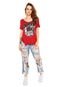 Camiseta Fashion Comics Comfot Vermelho - Marca Fashion Comics