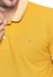 Camisa Polo Aramis Reta Padronagem Amarela - Marca Aramis