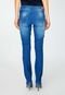 Calça Jeans Calvin Klein Jeans Reta Puído Azul - Marca Calvin Klein Jeans