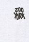 Camiseta Zoo York Raglan Painte Cinza - Marca Zoo York