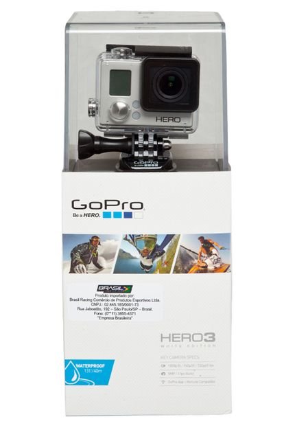 Câmera Gopro Hero 3 White Editon - Marca GoPro