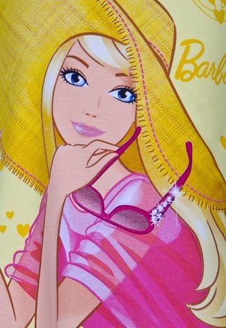 Vestido Infantil Babado Barbie Malwee