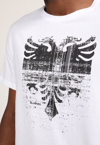 CAMISETA CAVALERA INDIE SPONGE FACE BRANCO