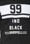 Camiseta Industrie Black 9010 Preta/Cinza - Marca Industrie