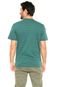 Camiseta Lacoste Listras Verde/Cinza - Marca Lacoste