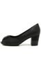 Peep Toe Piccadilly Fivela Preto - Marca Piccadilly
